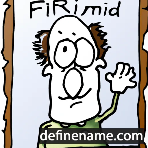 Irmfried cartoon