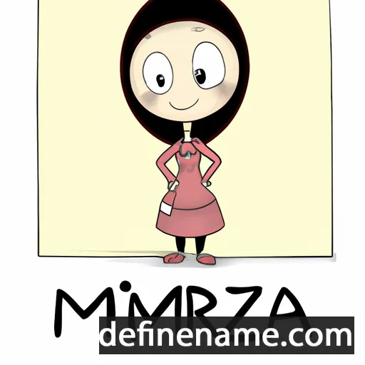 Irmuzza cartoon