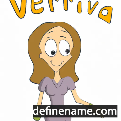 Irvetta cartoon