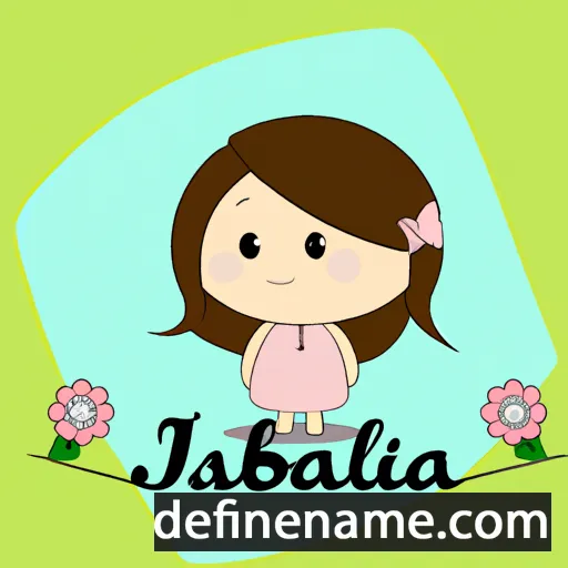 Isabelia cartoon