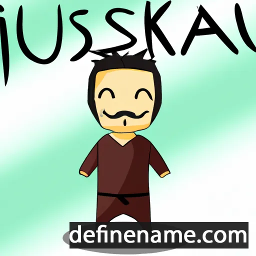 cartoon of the name Isaku