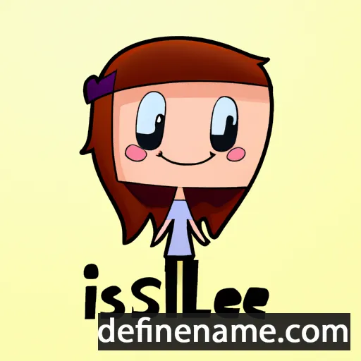 Isalie cartoon