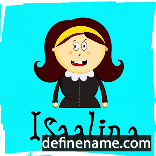 Isaltina cartoon