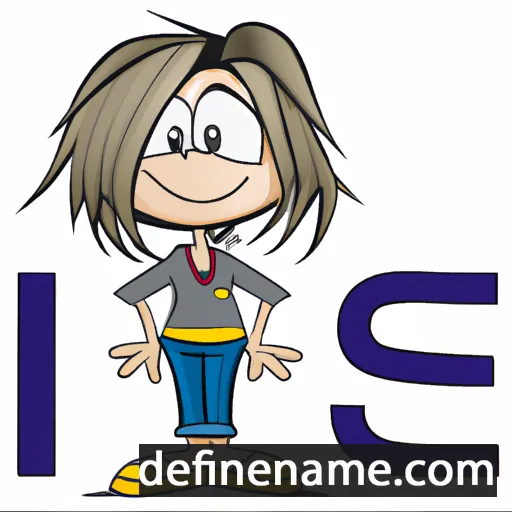 cartoon of the name Ise