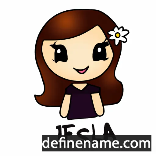 Iselia cartoon