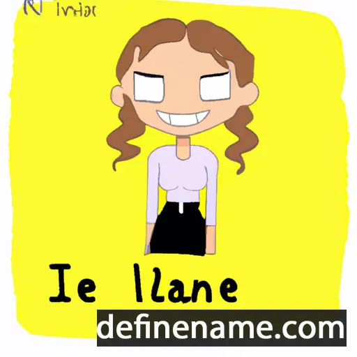 Islaine cartoon