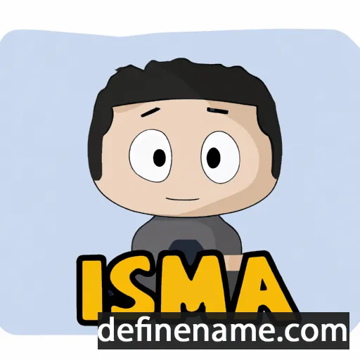 cartoon of the name Isma