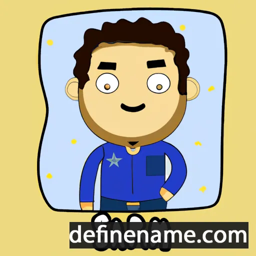 cartoon of the name Ismar