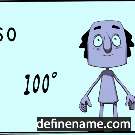 cartoon of the name Iso