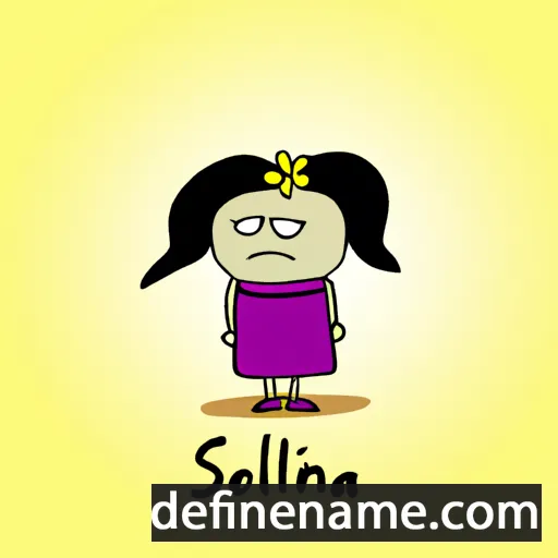 Isolina cartoon