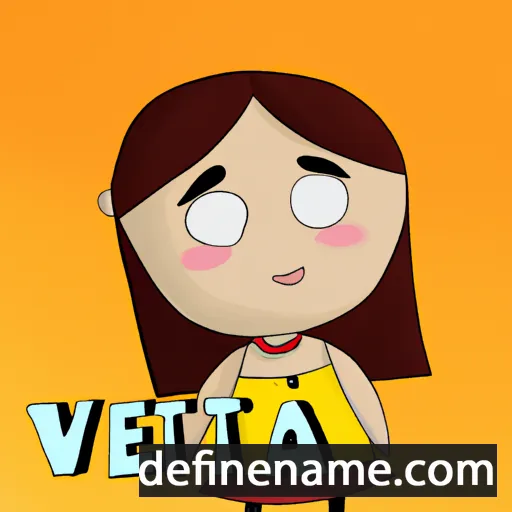 Ivèta cartoon