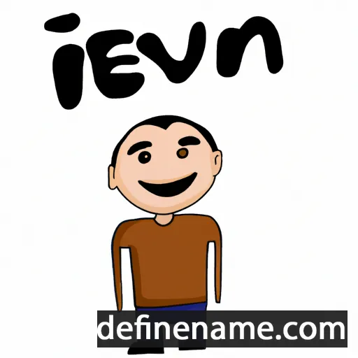 Iven cartoon