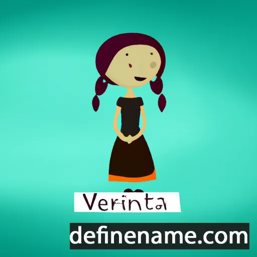 Ivenita cartoon