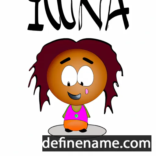 Iwunia cartoon