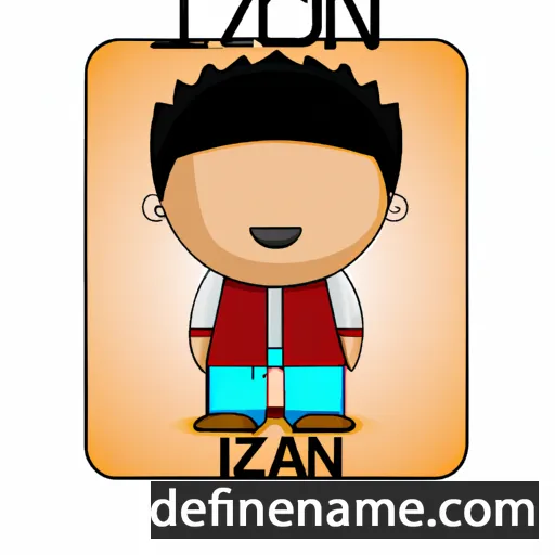 Izaan cartoon