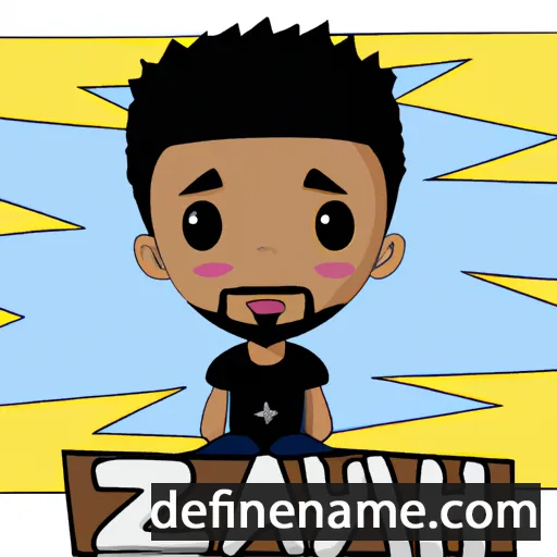 Izayah cartoon