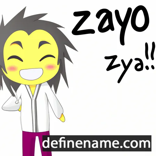 Izayoi cartoon