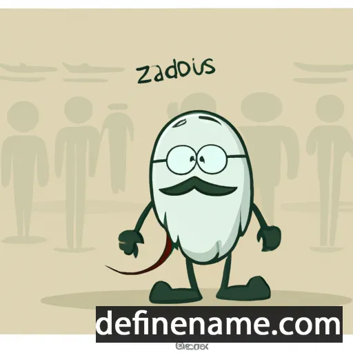 Izidorius cartoon