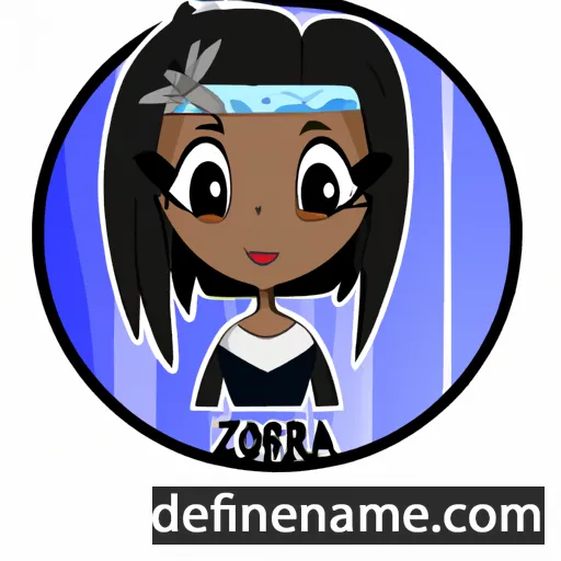 Izora cartoon