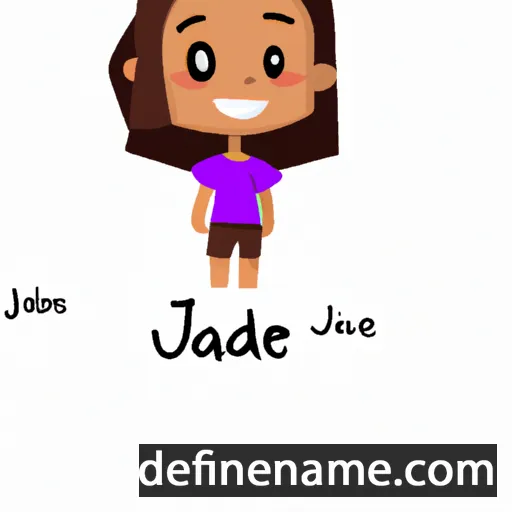 Jadie cartoon