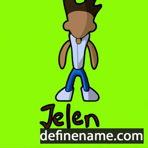 Jaelen cartoon