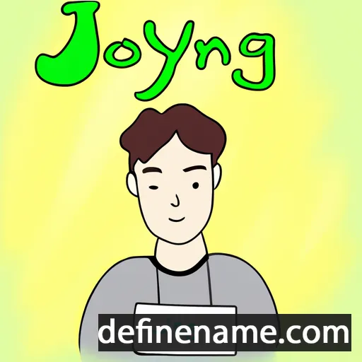 Jaeyoung cartoon