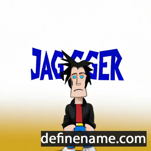 Jagger cartoon