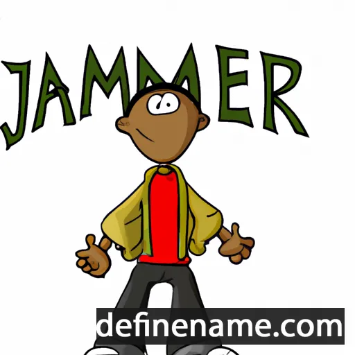 Jahmere cartoon