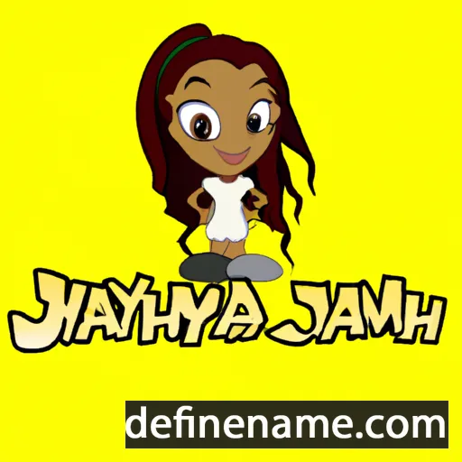 Jahmyah cartoon