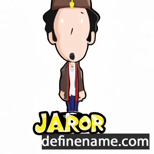 Jahor cartoon