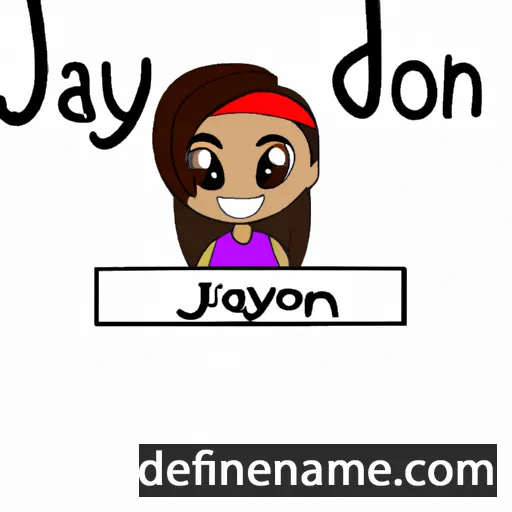 Jaidynn cartoon