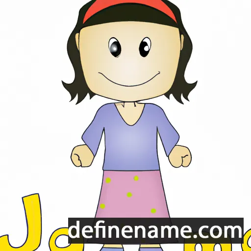 cartoon of the name Jaima