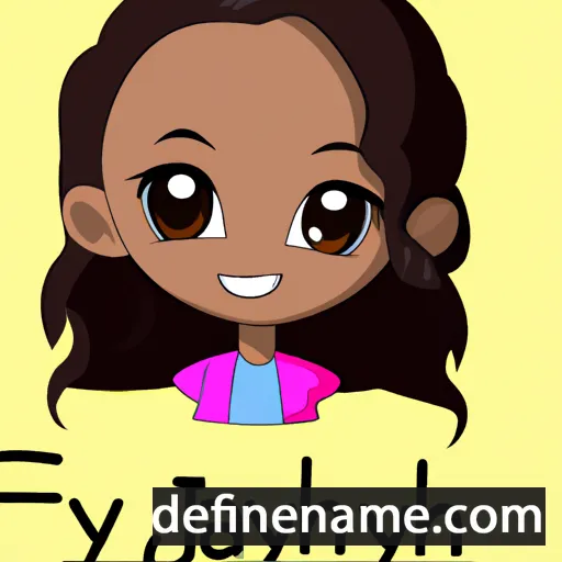 Jaiyah cartoon