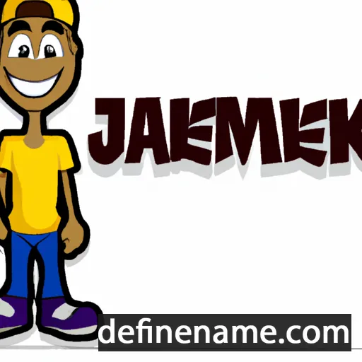 Jakeem cartoon