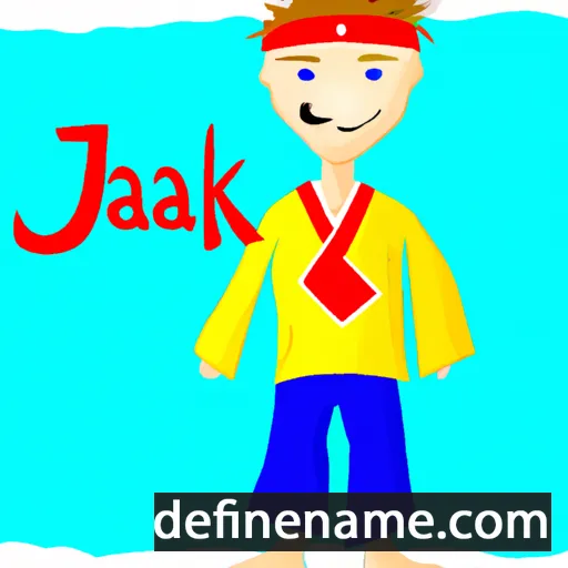 cartoon of the name Jaki