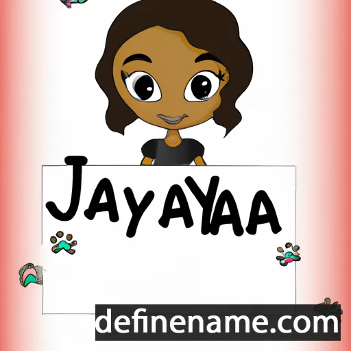 Ja'nayla cartoon