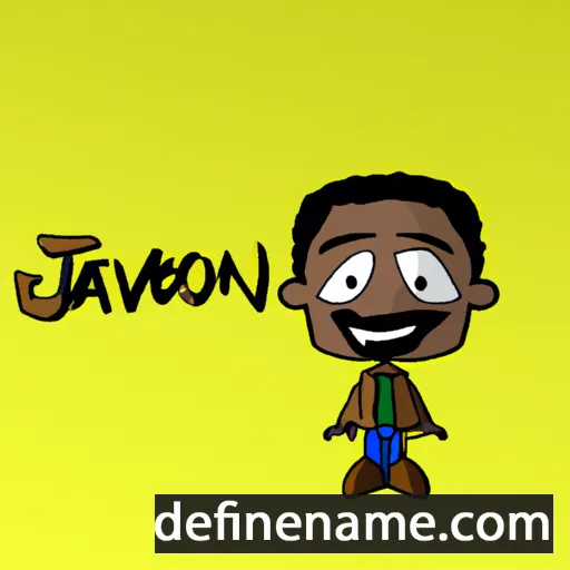 Ja'veon cartoon