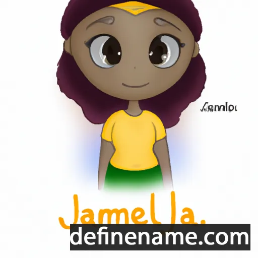 Jamelah cartoon