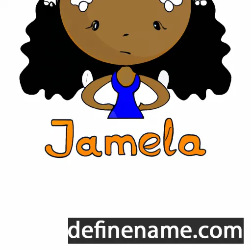 Jamelia cartoon