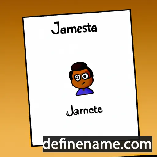 Jamesetta cartoon