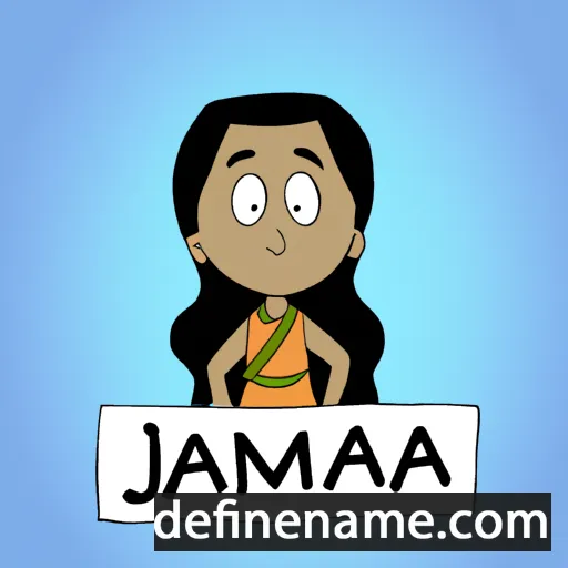 Jamuna cartoon