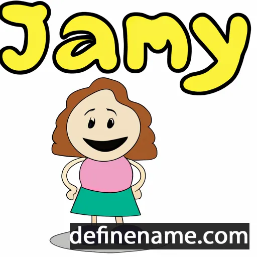 Jamy cartoon