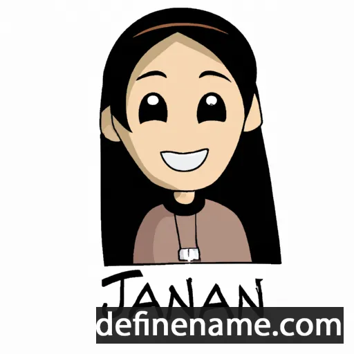 Janah cartoon