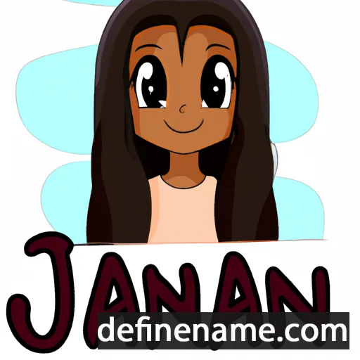 Janai cartoon