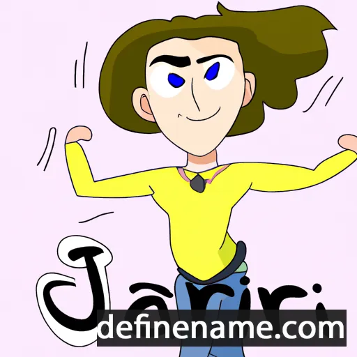 cartoon of the name Janari