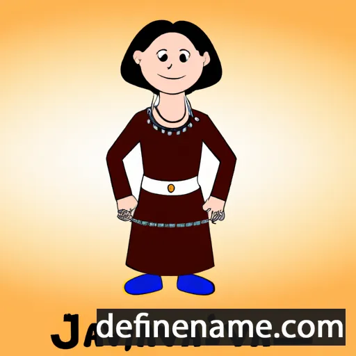 Janislava cartoon