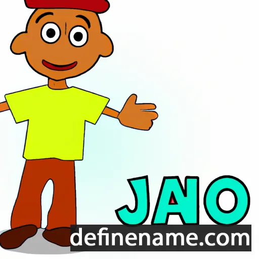 cartoon of the name Jano