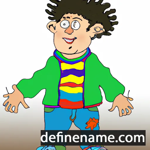 cartoon of the name Jano