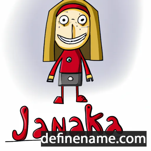 Janulka cartoon