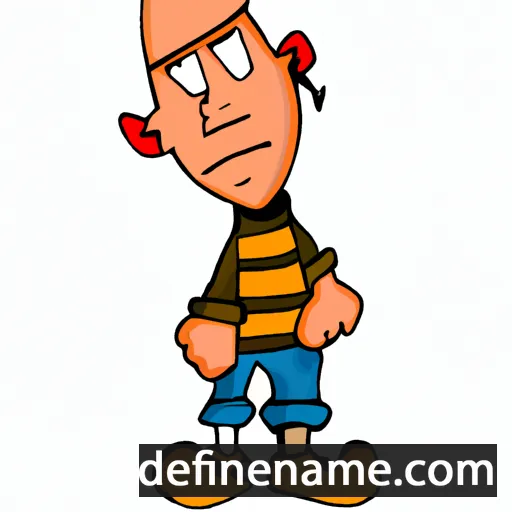 cartoon of the name Jarmo